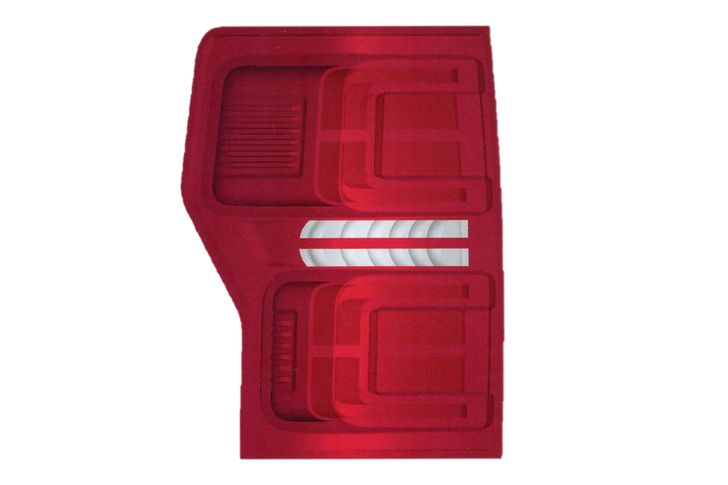 Задний фонарь "Русского Прадо"