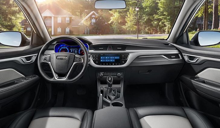 Интерьер Geely Vision