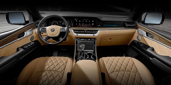 Интерьер KIA Mohave