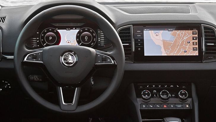 Интерьер Skoda Karoq