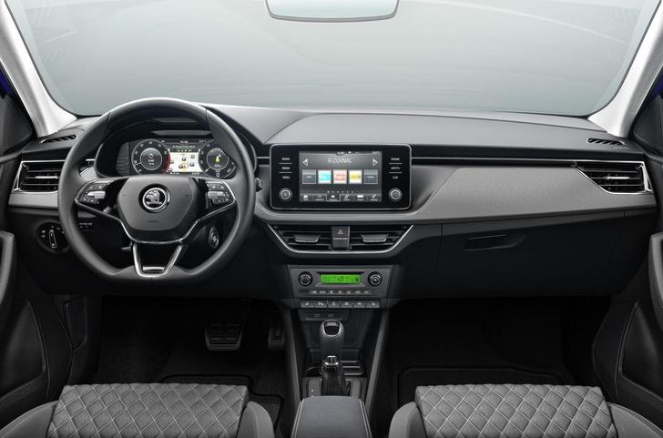 Интерьер Skoda Rapid