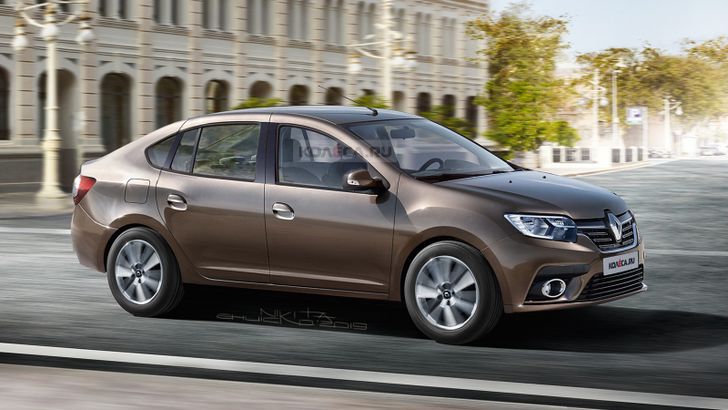 В Сети показали лифтбек Renault Logan