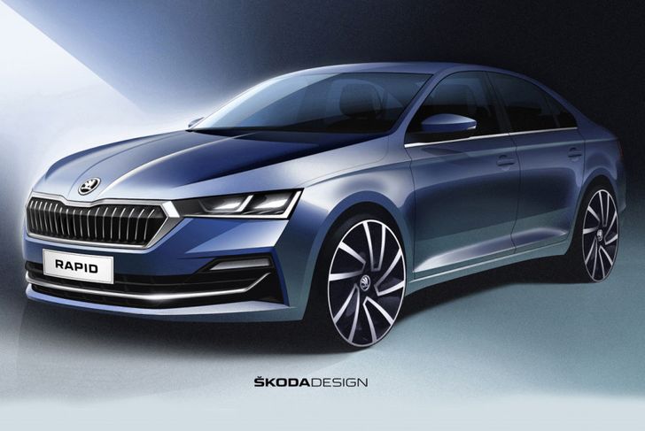 Skoda показала новый Skoda Rapid для рынка Китая