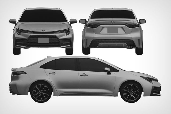 Американская Toyota Corolla