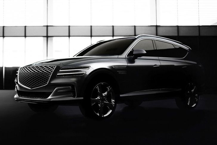 Официальные изображения кроссовера Genesis GV80 показал Genesis