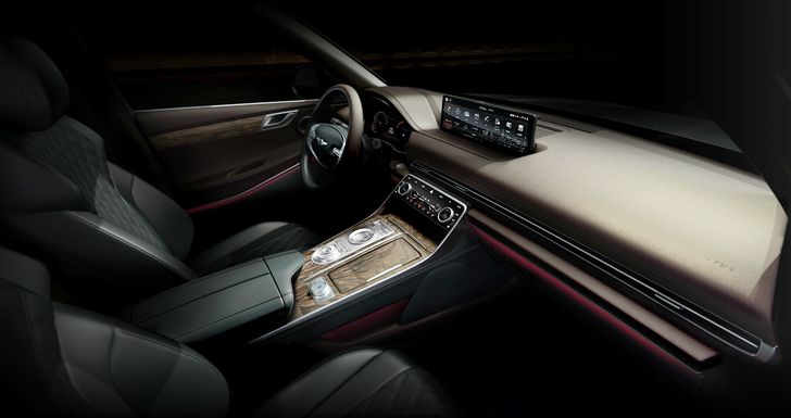 Интерьер Genesis GV80