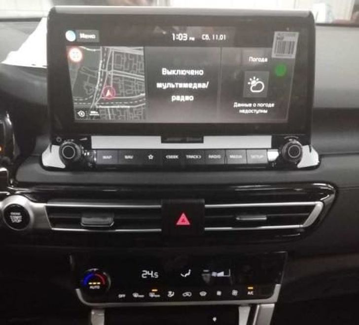 Интерьер KIA Seltos