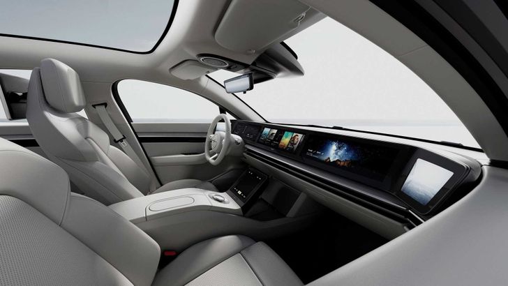 Интерьер Sony Vision-S Concept