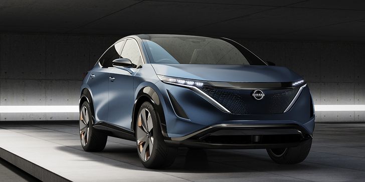 Nissan запатентовал в России название кроссовера Ariya