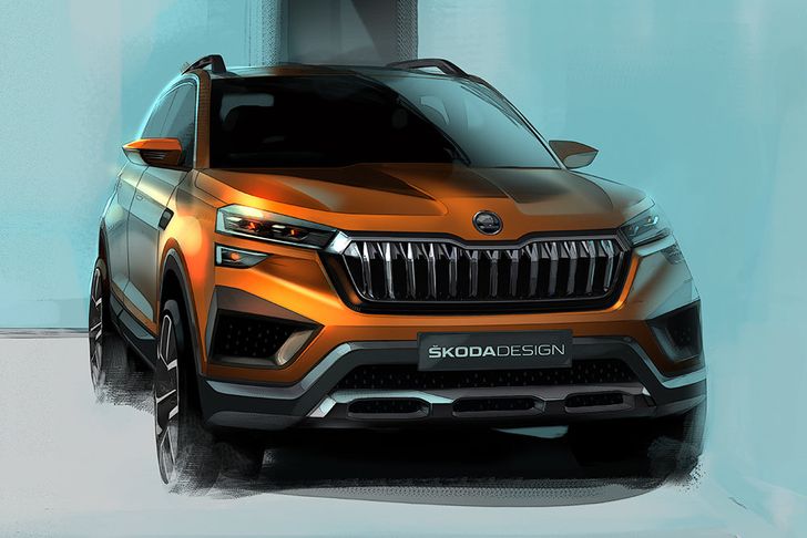 В Skoda показали новый кроссовер Skoda Vision IN