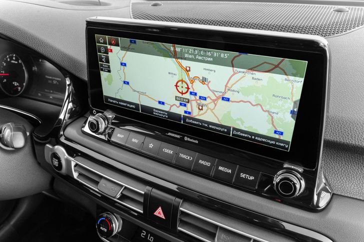 Интерьер KIA Seltos