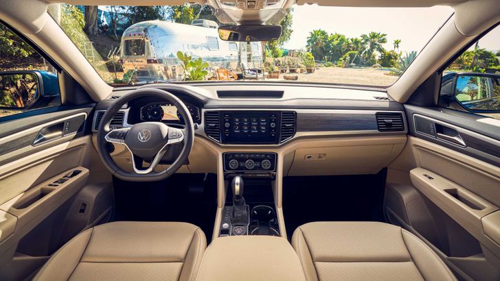 Интерьер Volkswagen Atlas