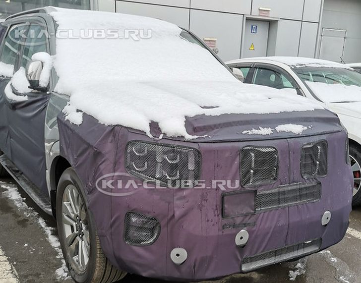 В Москве замечен новый Kia Mohave