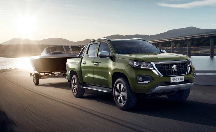 Peugeot представил новый пикап Peugeot Landtrek