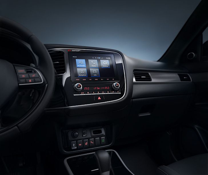 Интерьер Mitsubishi Outlander