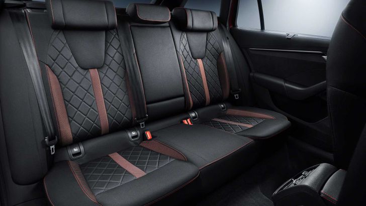 Интерьер Skoda Octavia RS iV