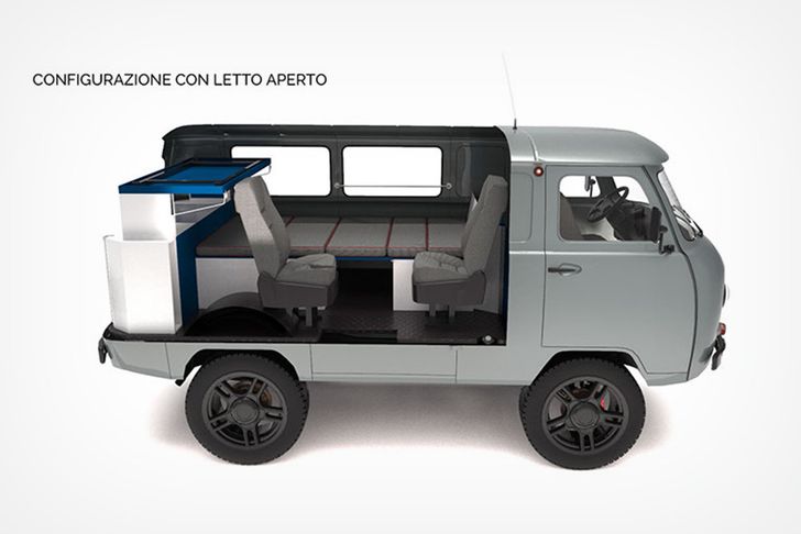 Кемпер на базе УАЗ "Буханки"