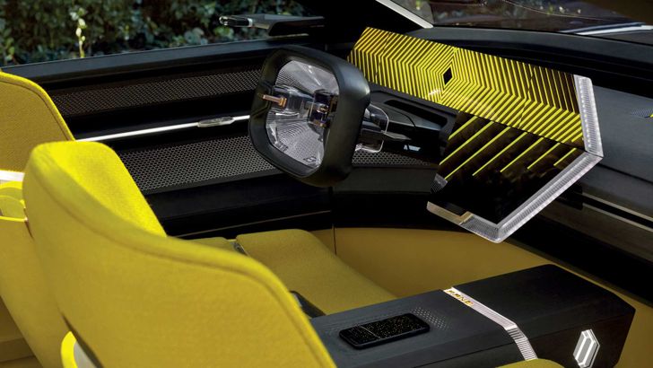 Интерьер Renault Morphoz