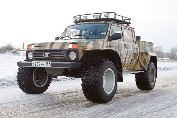 Стартовало производство внедорожного пикапа Lada 4×4