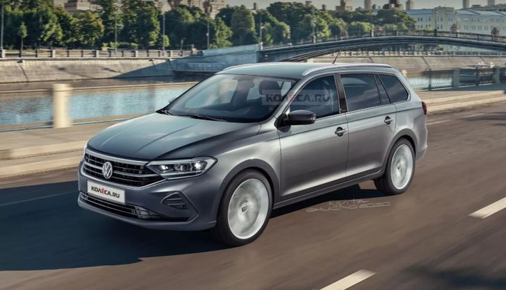 Появились первые изображения универсала Volkswagen Polo
