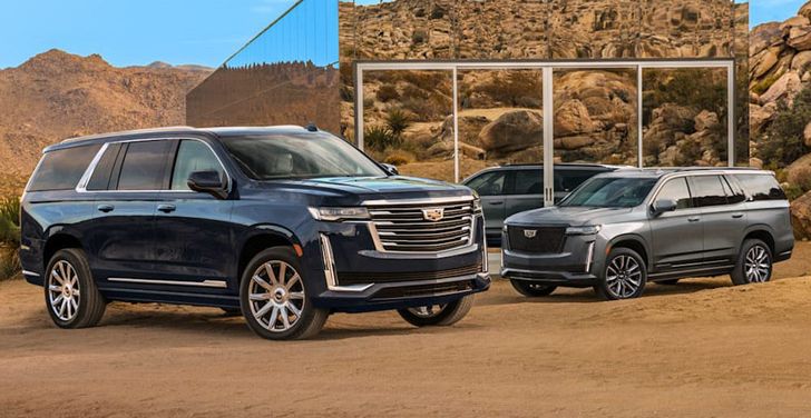 Cadillac показал шестиметровый Escalade ESV