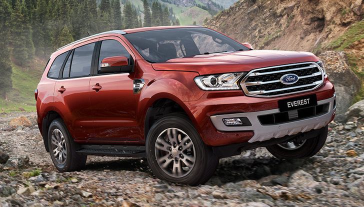Обновленный внедорожник Ford Everest поступил в продажу
