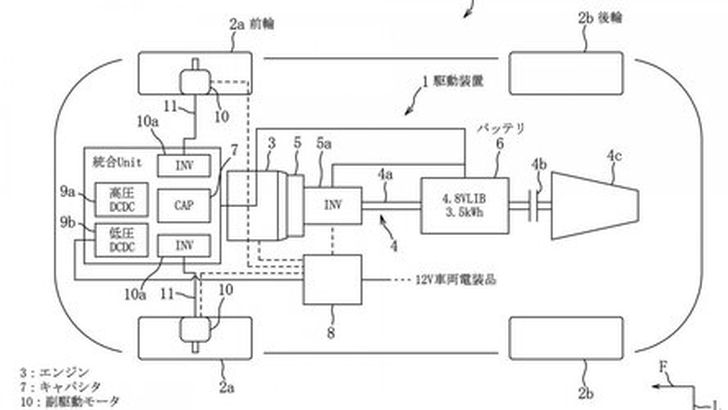 Гибридная силовая установка Mazda