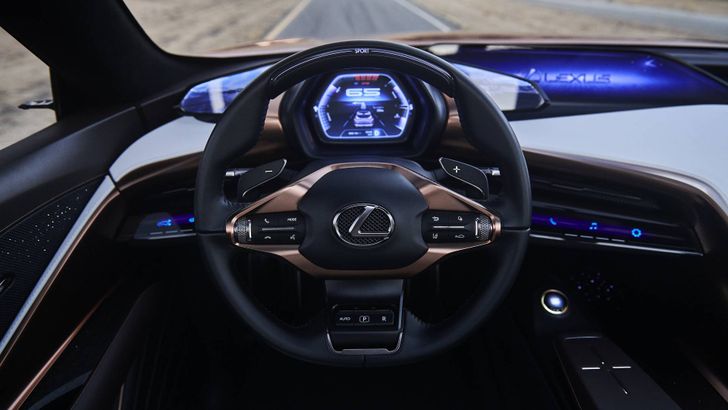 Интерьер Lexus LF-1 Limitless