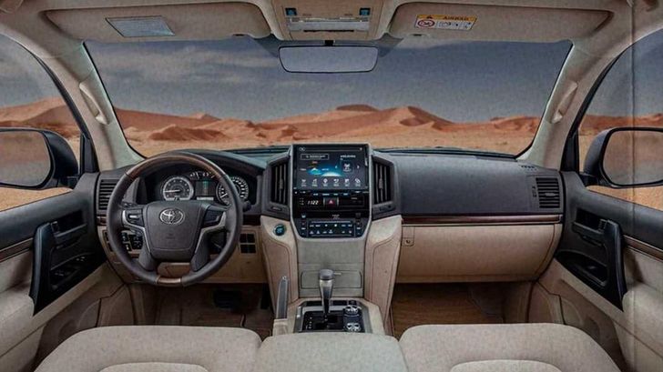 Интерьер Toyota Land Cruiser 200 Heritage Edition