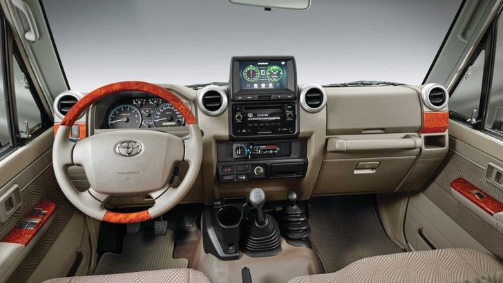 Интерьер Toyota Land Cruiser 70