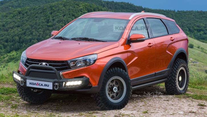 Появились изображения современной Lada «Тарзан»