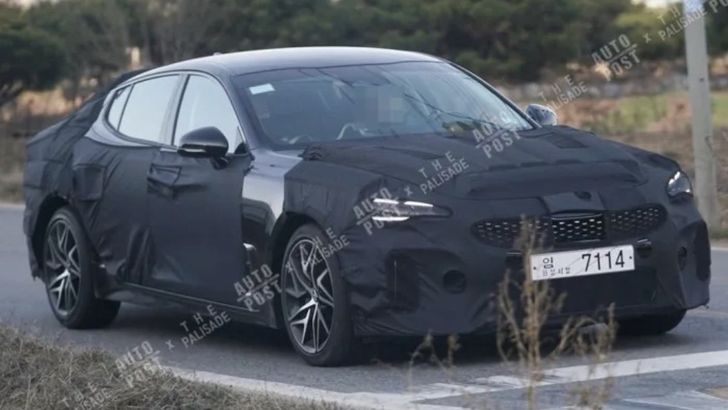 Обновленный Kia Stinger получит более мощные двигатели