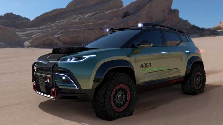 Компания Fisker опубликовала рендеры внедорожника Ocean Rugged