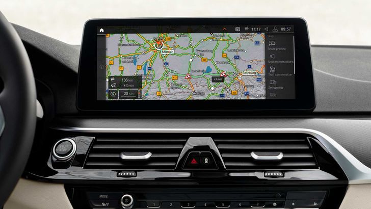 Интерьер BMW 5-Series