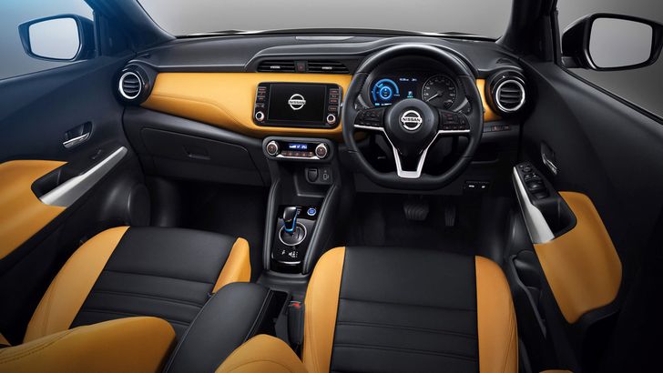 Интерьер Nissan Kicks