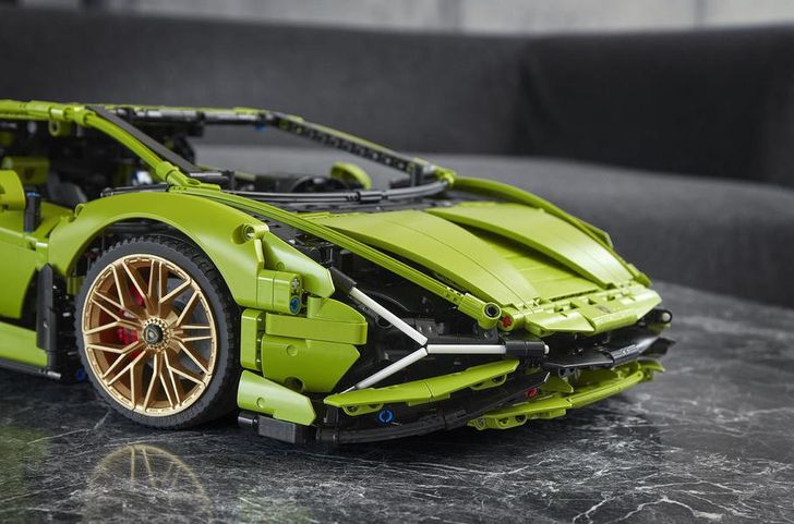 Lamborghini Sian из Lego
