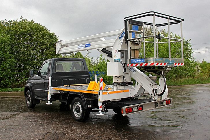 Подъемник на базе УАЗ "Профи"