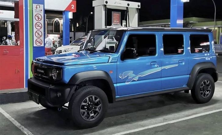 Компания Suzuki выпустит пятидверную версию внедорожника Suzuki Jimny