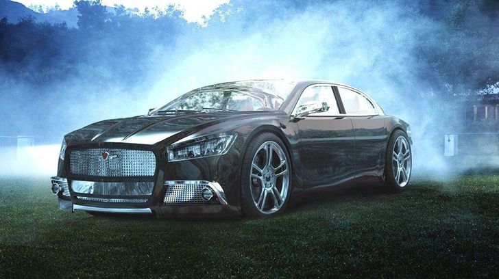 Автохудожник Шторм показал изображения проекта GAZ Volga-2020