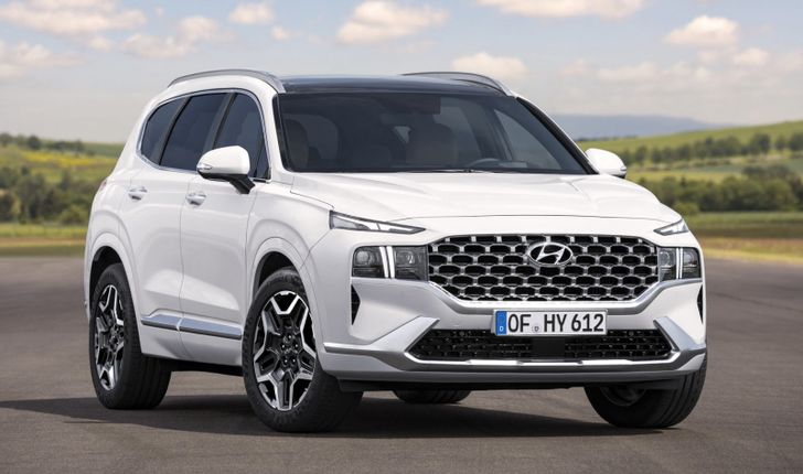 Hyundai назвал цены на кроссовер Hyundai Santa Fe 2021 модельного года