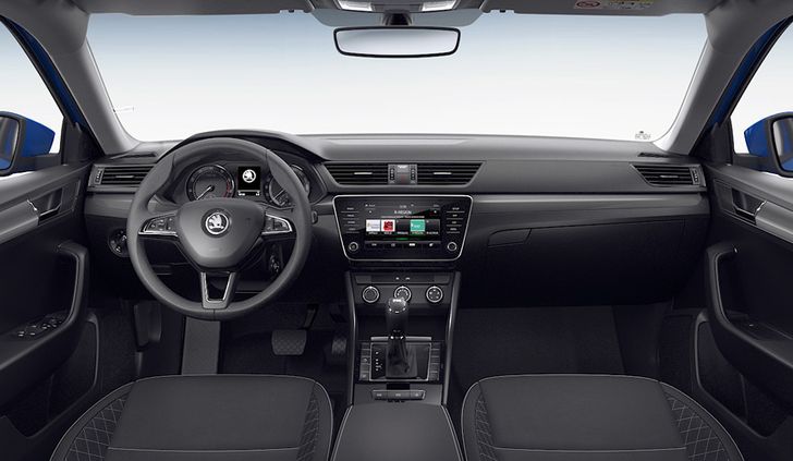 Интерьер Skoda Superb Active