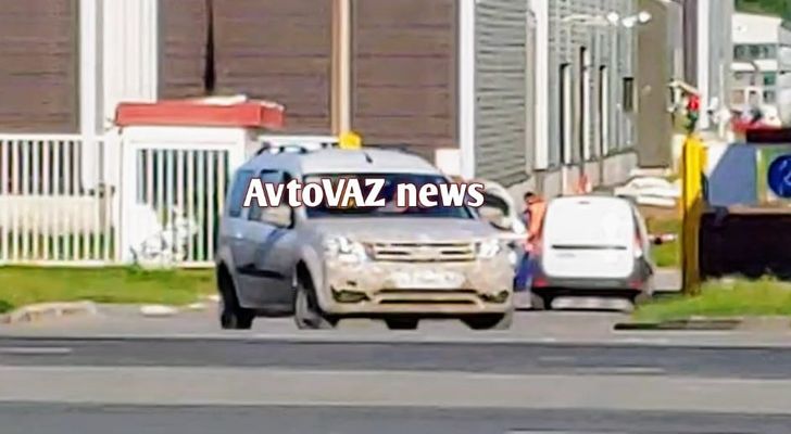 LADA Largus FL на тестах