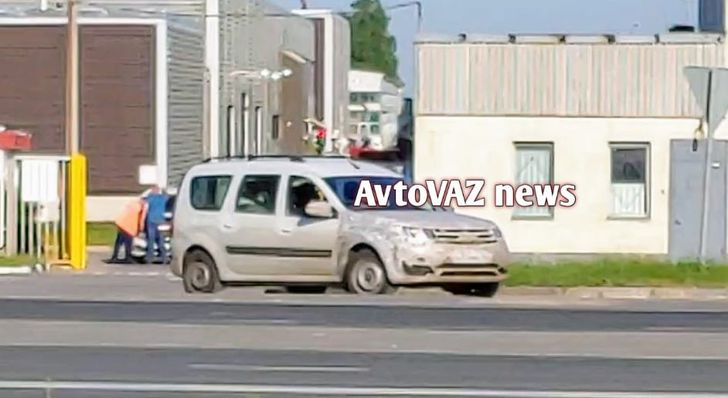 LADA Largus FL на тестах