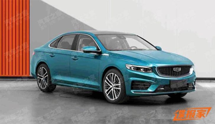 Появились фото нового седана Geely на платформе Volvo