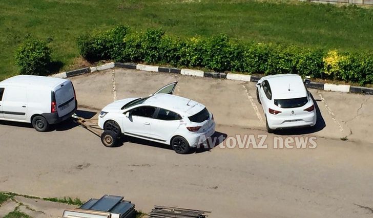 Renault Clio в НТЦ АвтоВАЗа