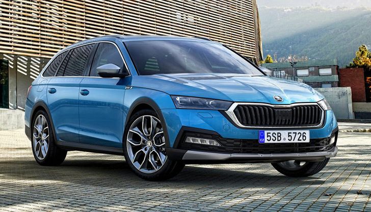 Skoda представила новый универсал Skoda Octavia Scout