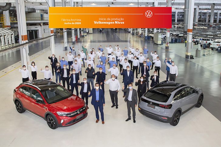 Volkswagen Nivus на заводе в Бразилии