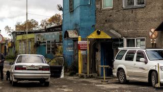 Двор в Петропавловске-Камчатском