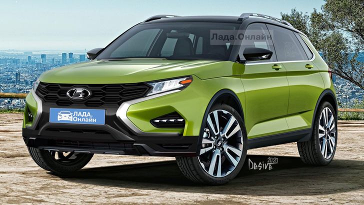 Появился первый рендер серийного кроссовера Lada XCode