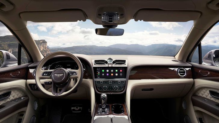 Интерьер Bentley Bentayga